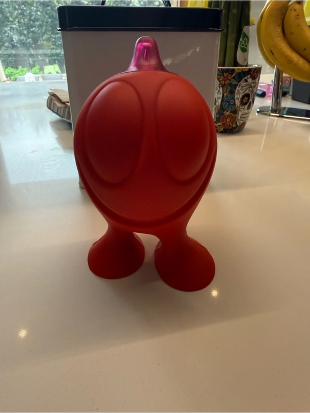 Alessi Gino Zucchino Red Sugar Castor Guido Venturini Italy
